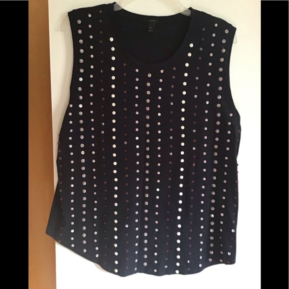 Unique JCREW tank. Never worn. Size Medium